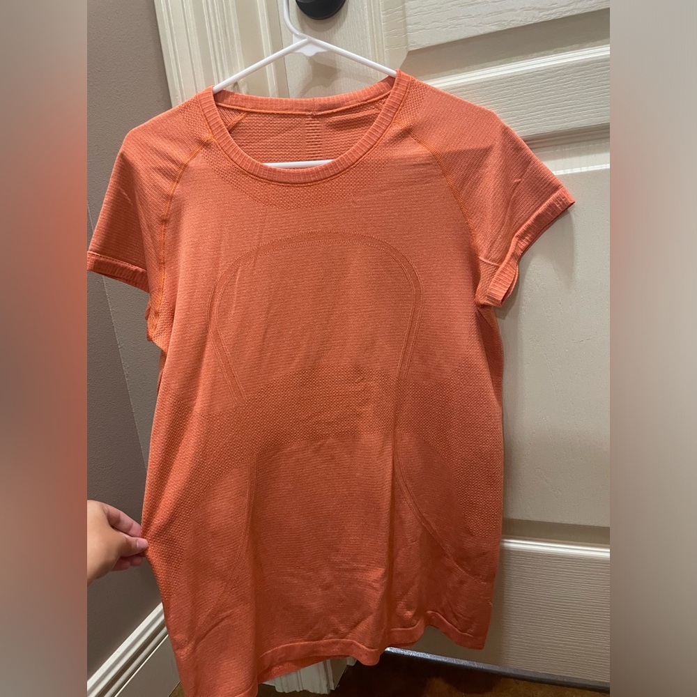 COPY - Orange lululemon swiftly tech